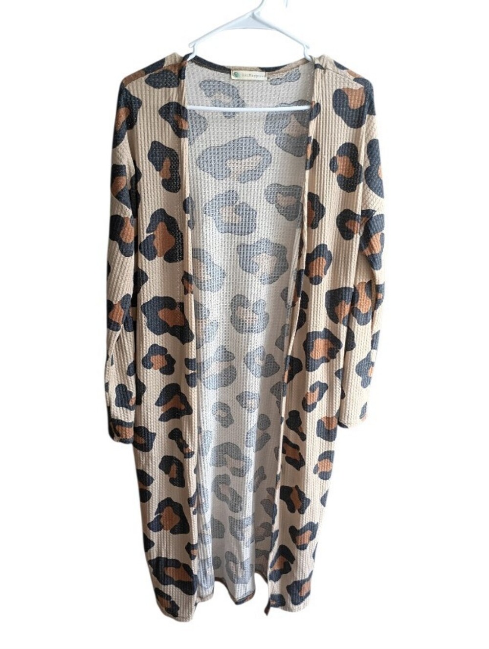 FSL Apparel Leopard Print Cardigan